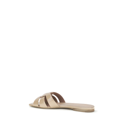 Saint Laurent Multicolor Flat Sandals