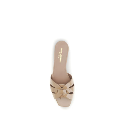 Saint Laurent Multicolor Flat Sandals