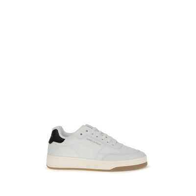 Saint Laurent White Low Top Sneakers