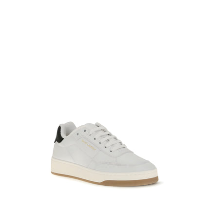 Saint Laurent White Low Top Sneakers