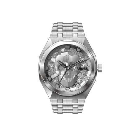 Montre habillée Police en acier inoxydable argenté