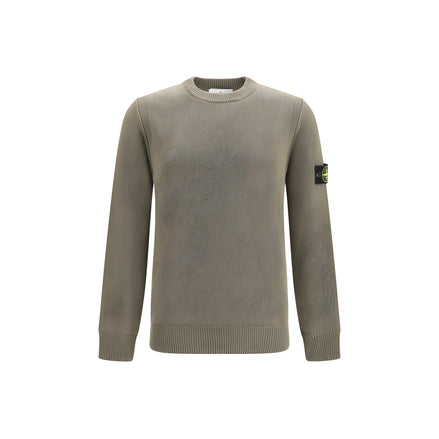 Stone Island Bicolor Cotton Sweatshirt