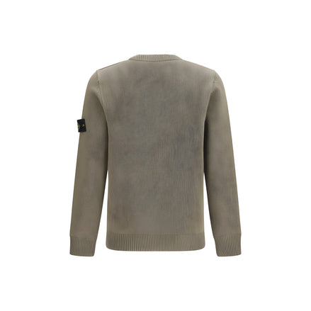 Stone Island Bicolor Cotton Sweatshirt