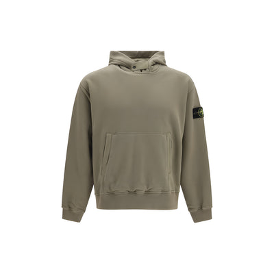 Stone Island Bicolor Cotton Sweatshirt
