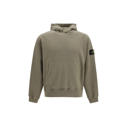 Stone Island Bicolor Cotton Sweatshirt
