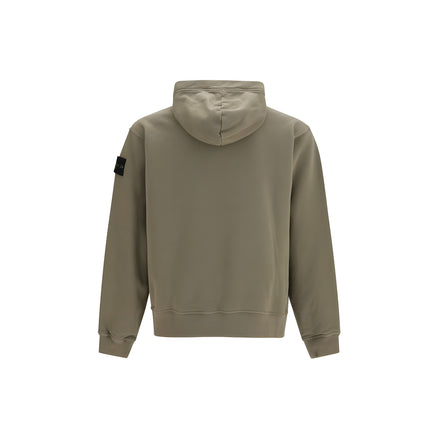 Stone Island Bicolor Cotton Sweatshirt