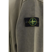 Stone Island Bicolor Cotton Sweatshirt