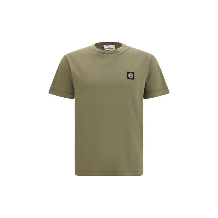 Stone Island Bicolor Cotton T-Shirt