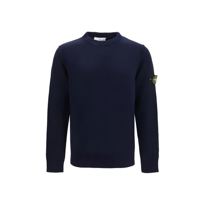 Stone Island Black Cotton Sweatshirt