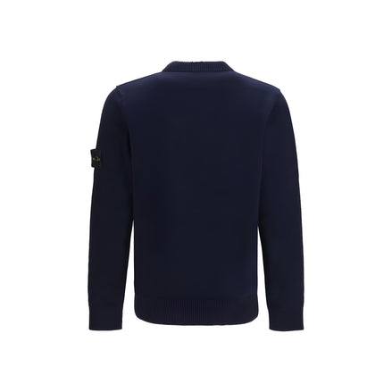 Stone Island Black Cotton Sweatshirt