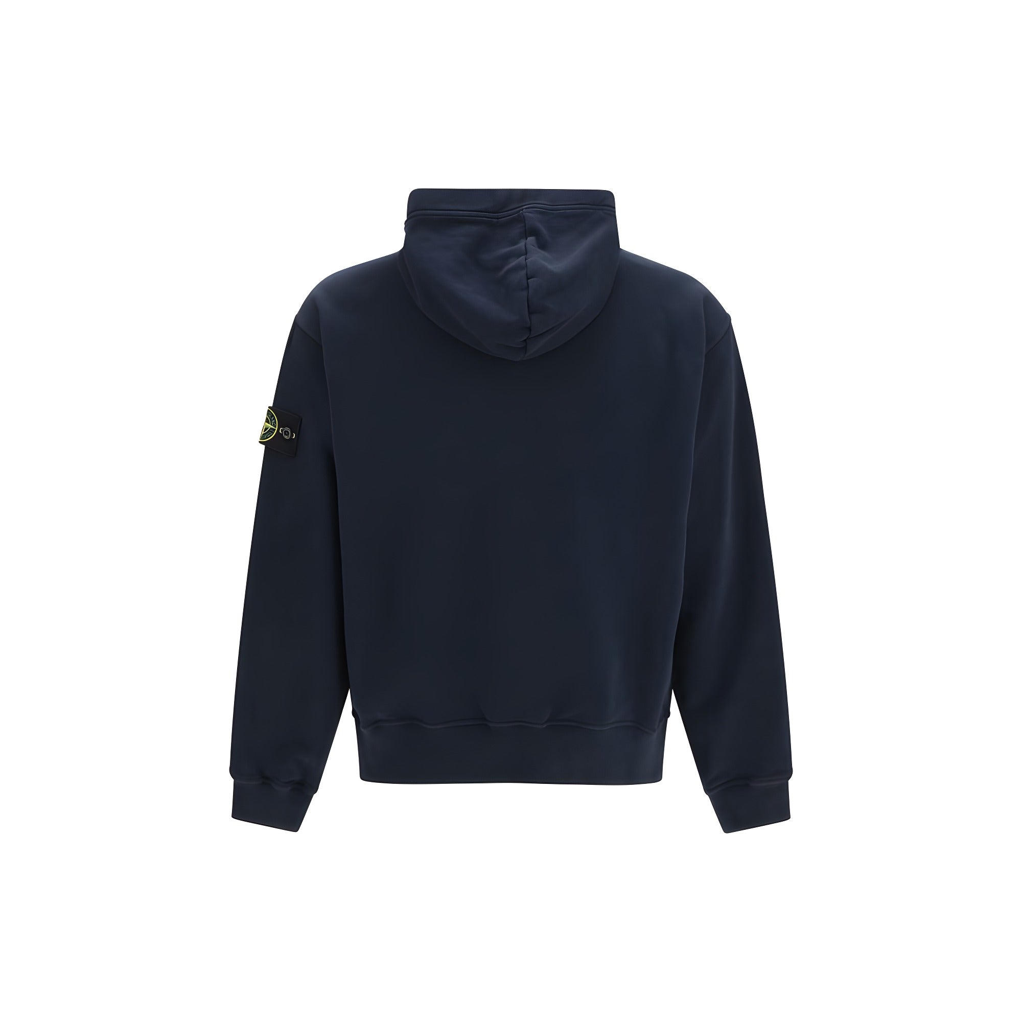 Stone Island Blue Cotton Sweatshirt