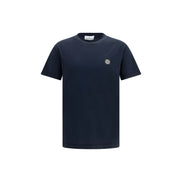 Stone Island Blue Cotton T-Shirt