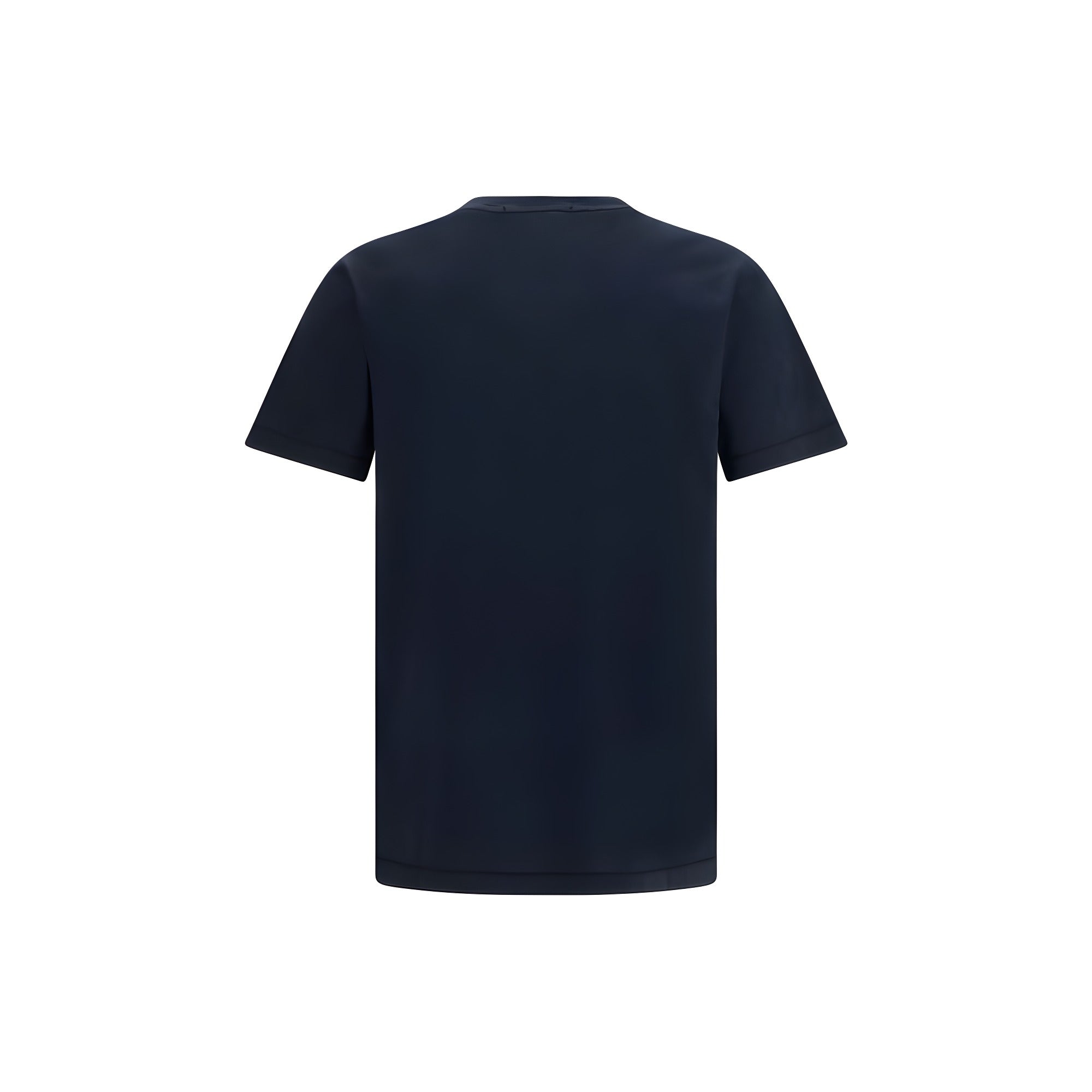 Stone Island Blue Cotton T-Shirt