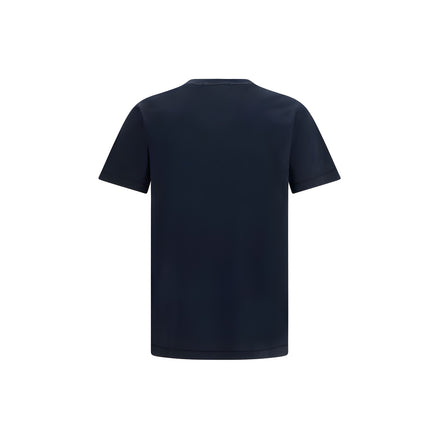 Stone Island Blue Cotton T-Shirt