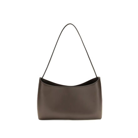 The Row Brown Calf Leather Shoulder Bag