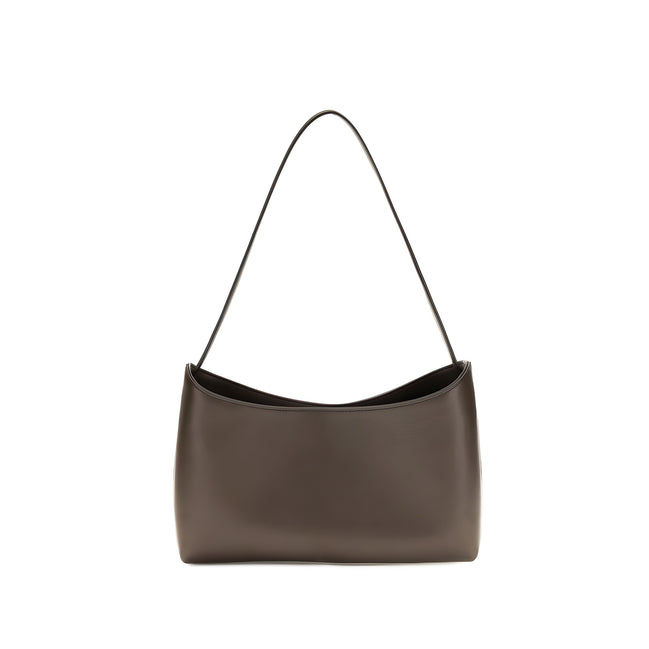 The Row Brown Calf Leather Shoulder Bag