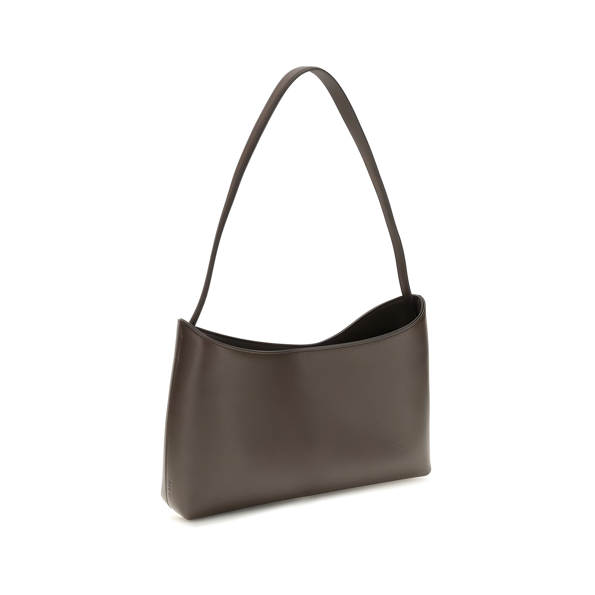 The Row Brown Calf Leather Shoulder Bag