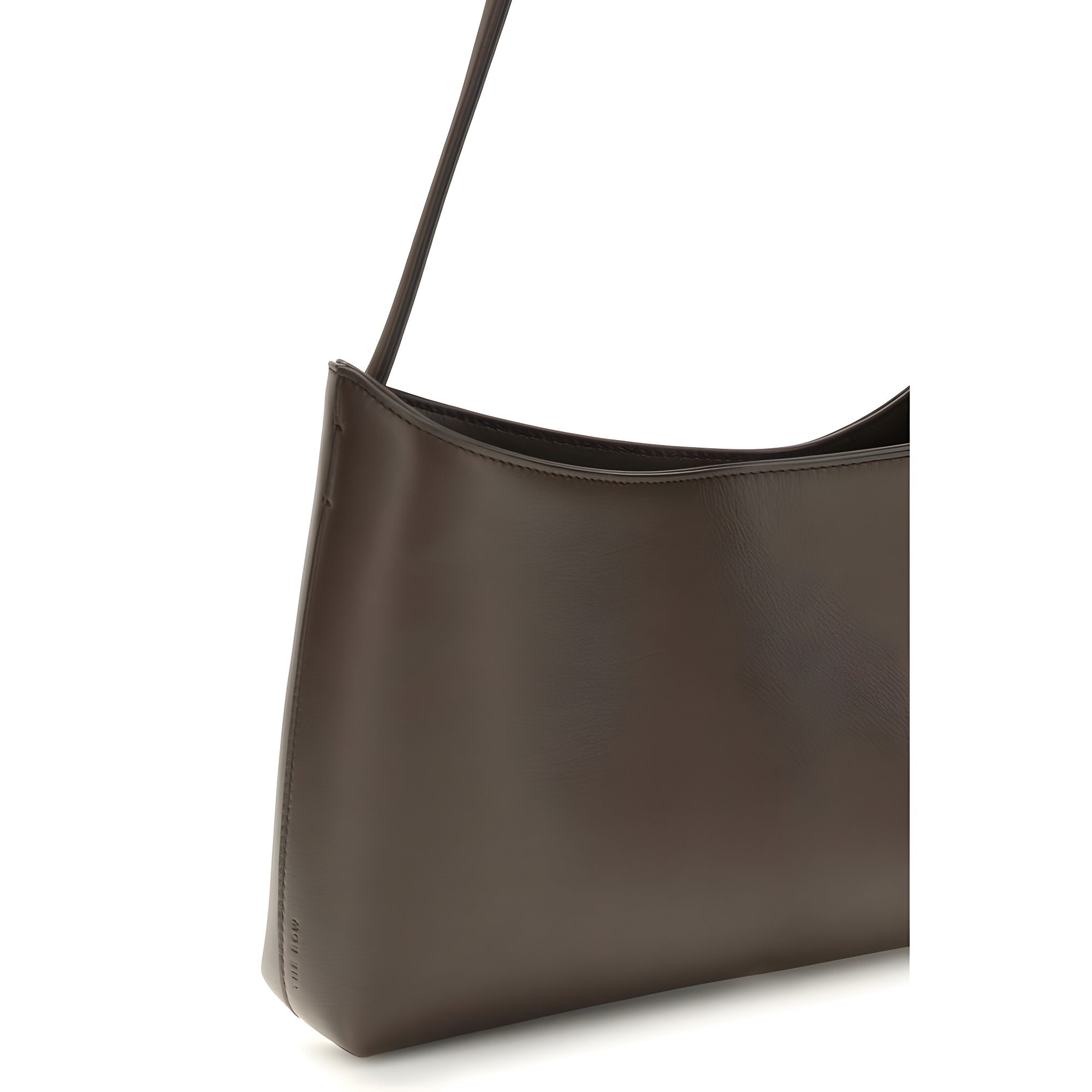 The Row Brown Calf Leather Shoulder Bag