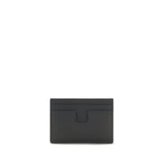 Tom Ford Black Calf Leather Card Holder