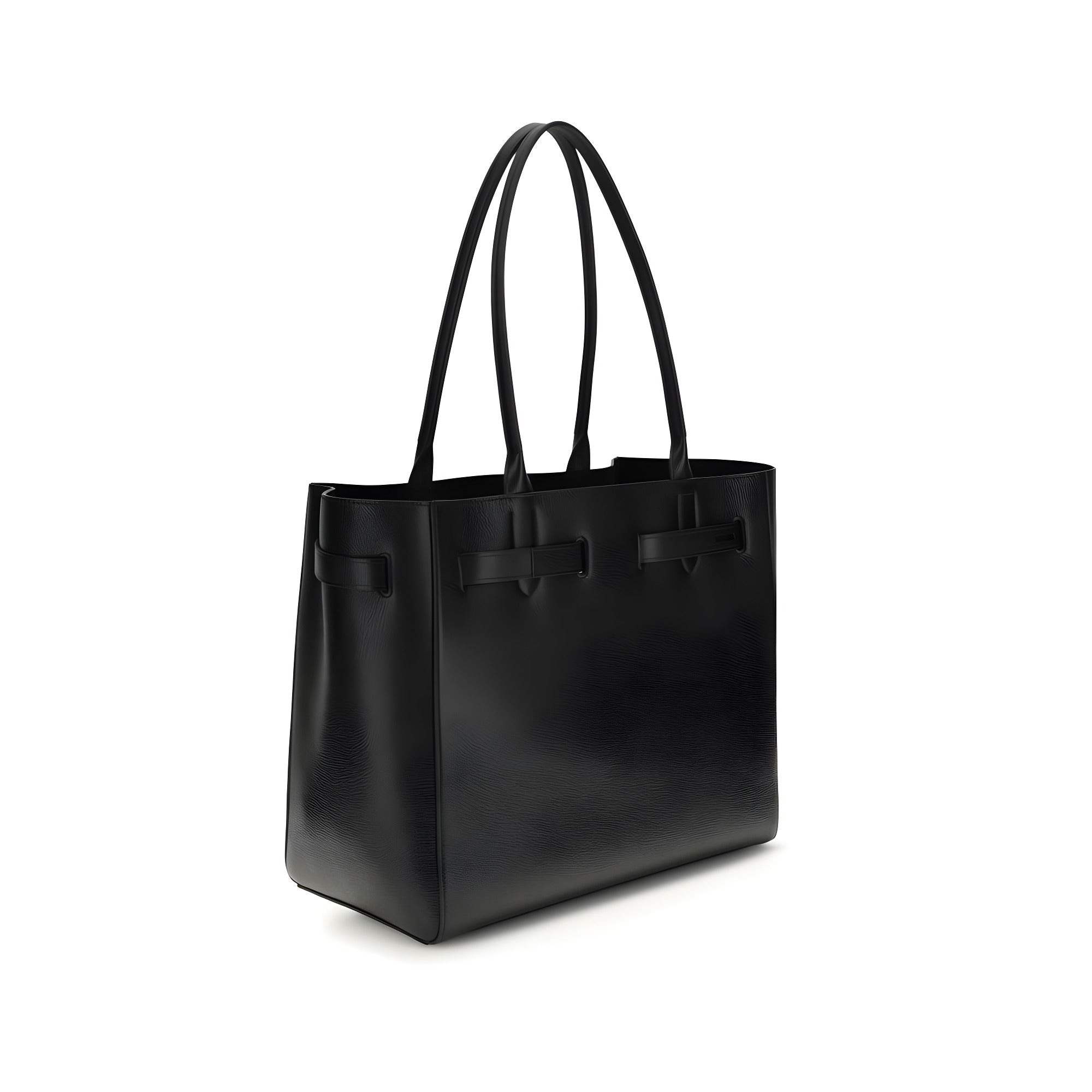 Tom Ford Black Calf Leather Shoulder Bag