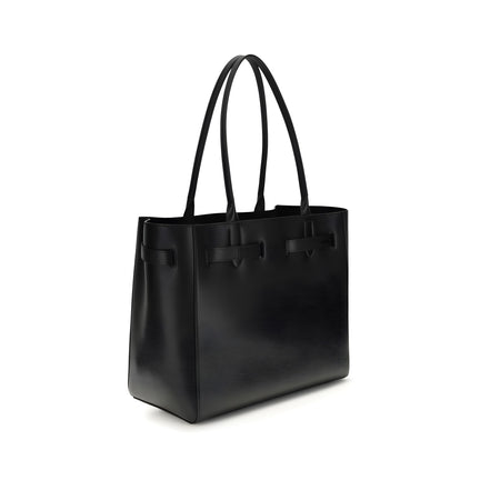 Tom Ford Black Calf Leather Shoulder Bag