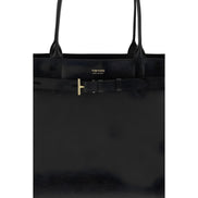 Tom Ford Black Calf Leather Shoulder Bag