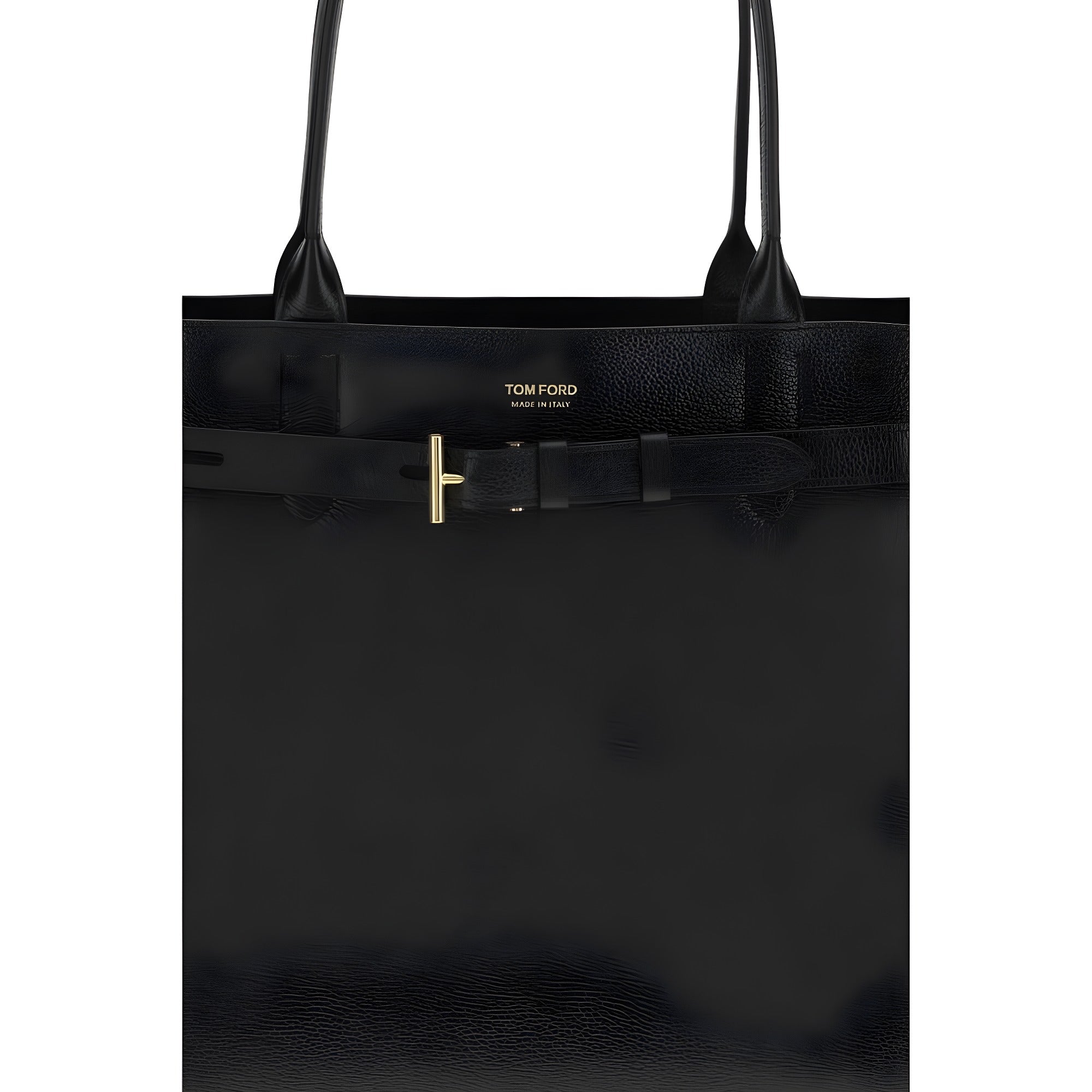 Tom Ford Black Calf Leather Shoulder Bag