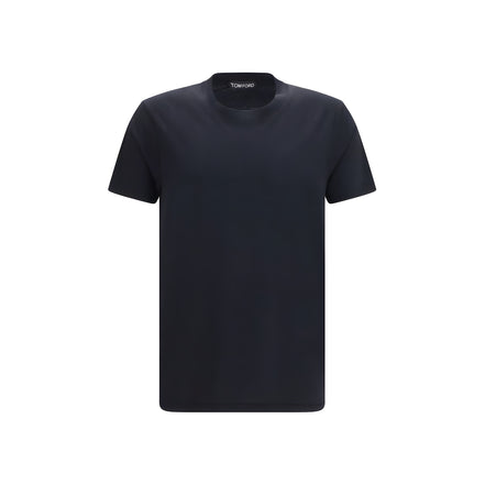 Tom Ford Black Cotton T-Shirt