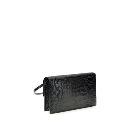 Tom Ford Black Leather Shoulder Bag