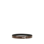 Tom Ford Brown Leather Belt