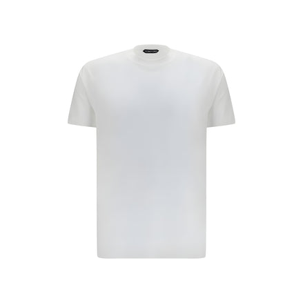 Tom Ford White Cotton T-Shirt