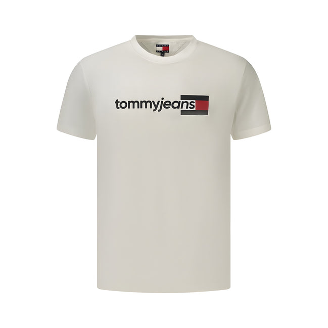 Tommy Hilfiger White Cotton T-Shirt
