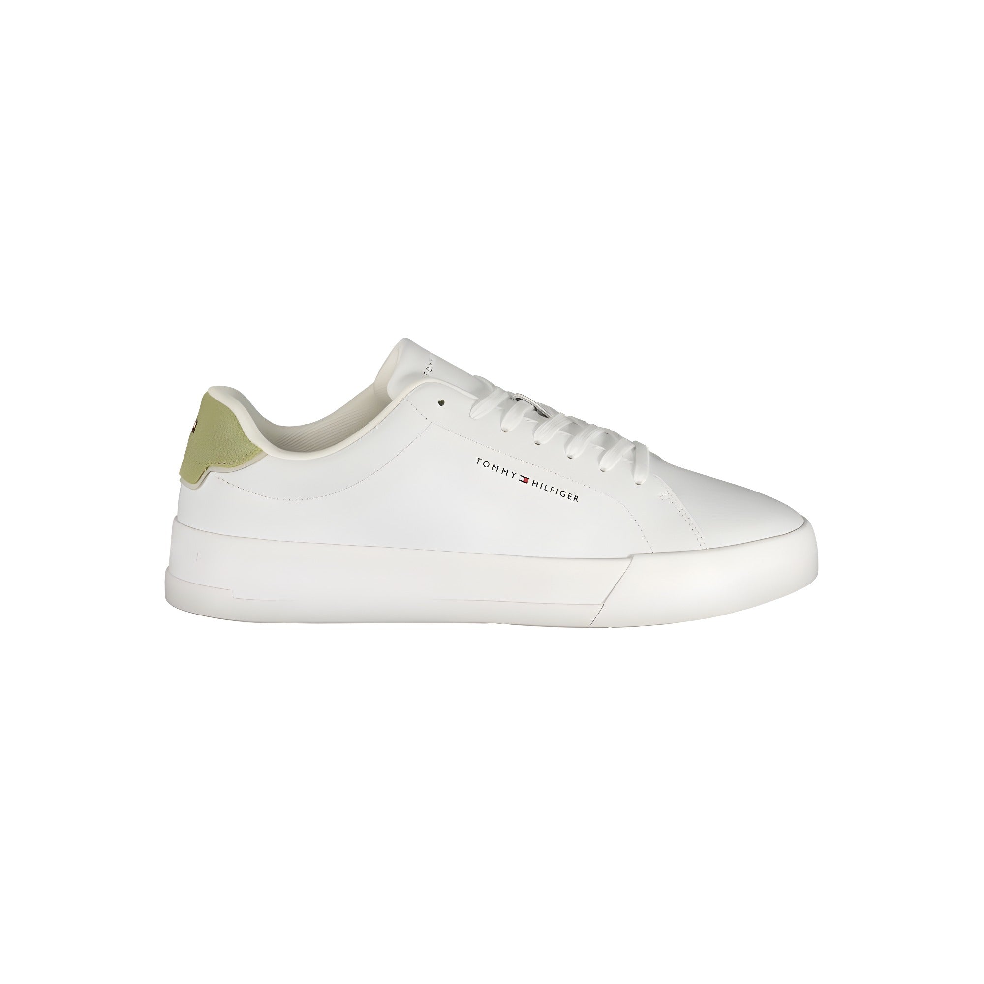 Tommy Hilfiger Bianco Polyurethane Men Sneaker
