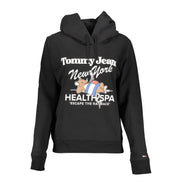 Tommy Hilfiger Black Cotton Hoodie