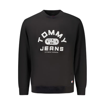 Tommy Hilfiger Black Cotton Sweatshirt