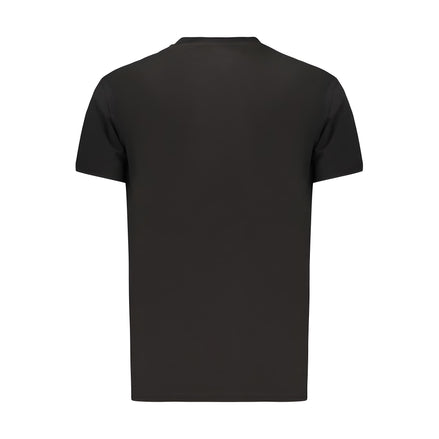 Tommy Hilfiger Black Cotton Mens T-Shirt