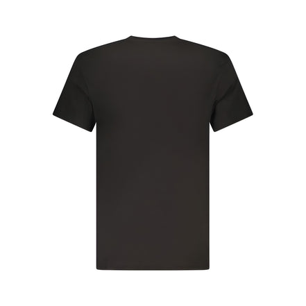Tommy Hilfiger Black Cotton Men's T-Shirt