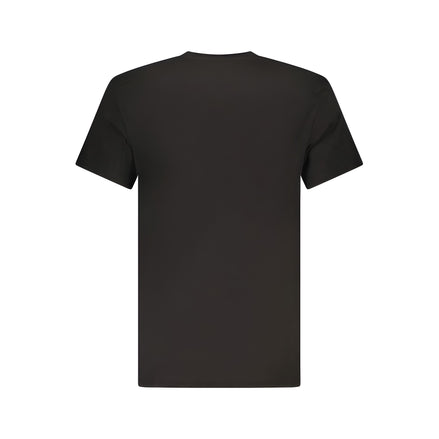 Tommy Hilfiger Black Cotton Men's T-Shirt