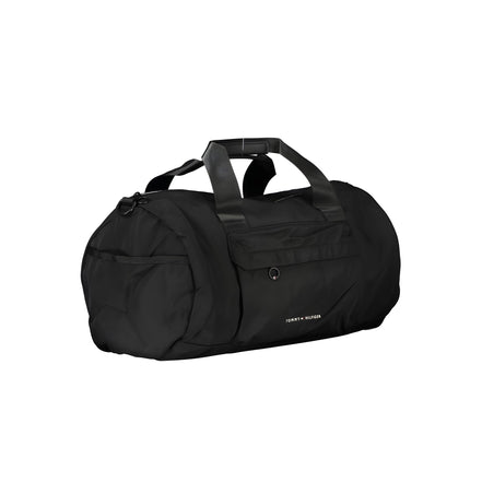 Tommy Hilfiger Black Polyester Men's Shoulder Bag
