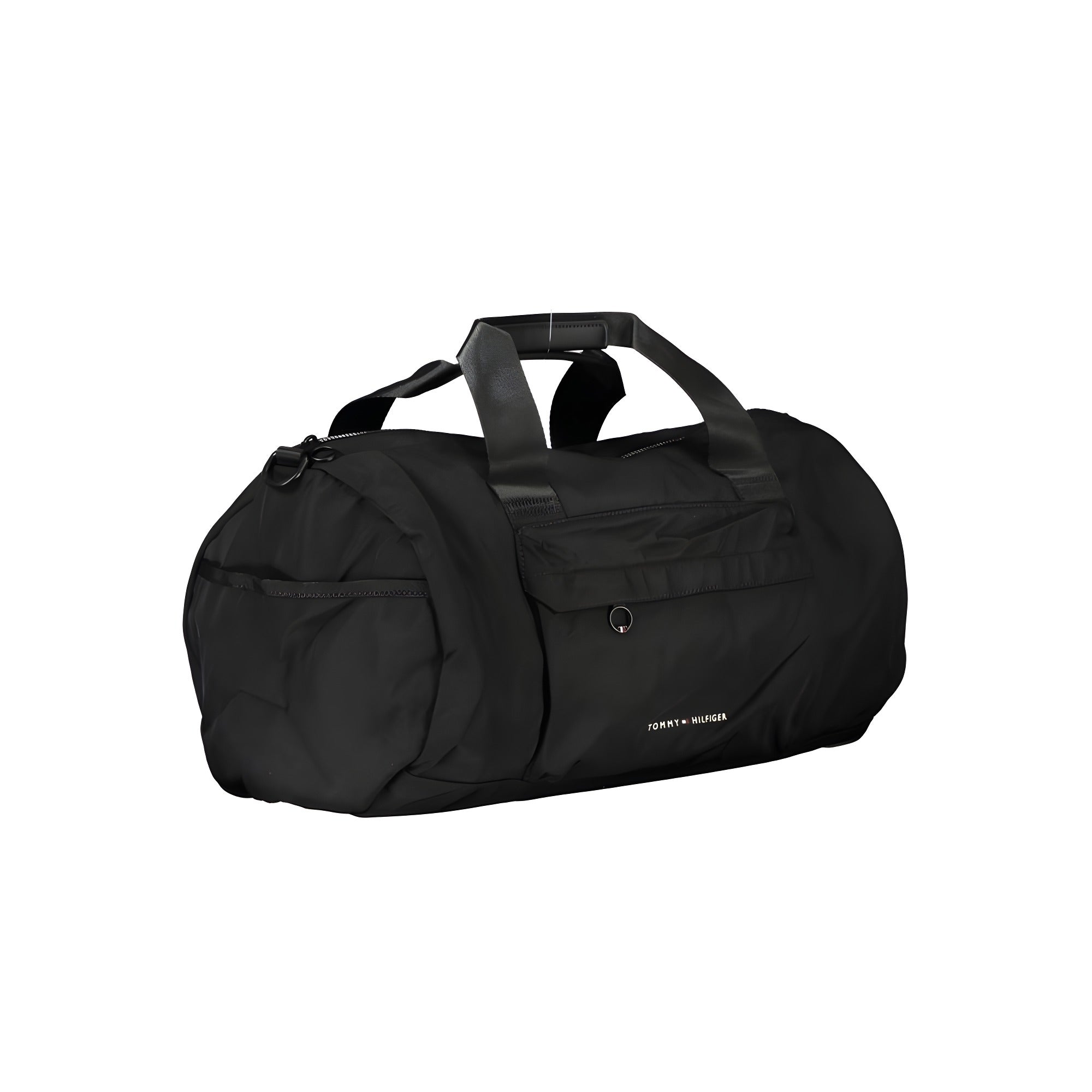 Tommy Hilfiger Black Polyester Men's Shoulder Bag
