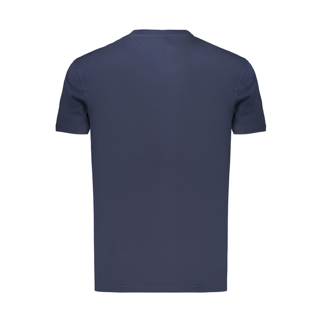 Tommy Hilfiger Blue Cotton Men's T-Shirt