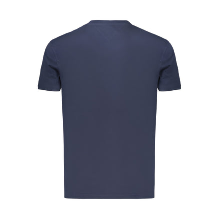 Tommy Hilfiger Blue Cotton Men's T-Shirt