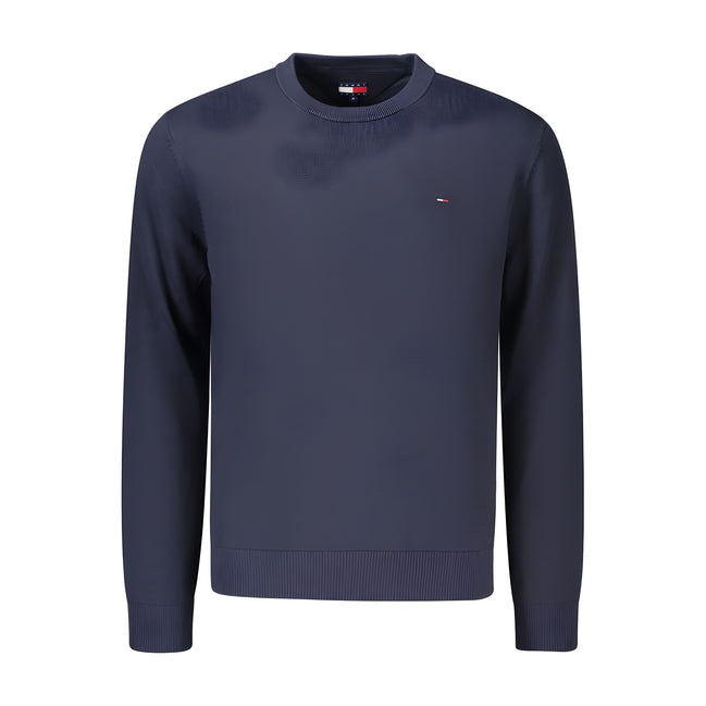Tommy Hilfiger Blue Cotton Mens Knitwear