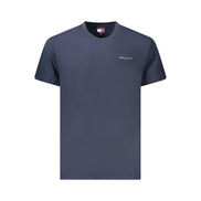 Tommy Hilfiger Blue Cotton Men's T-Shirt