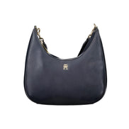 Tommy Hilfiger Blue Polyester Shoulder Bag