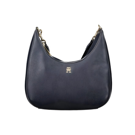 Tommy Hilfiger Blue Polyester Shoulder Bag