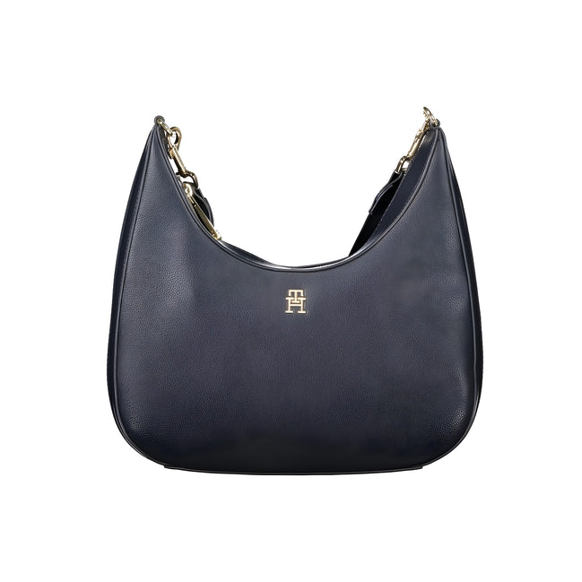 Tommy Hilfiger Blue Polyester Shoulder Bag