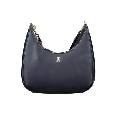 Tommy Hilfiger Blue Polyester Shoulder Bag