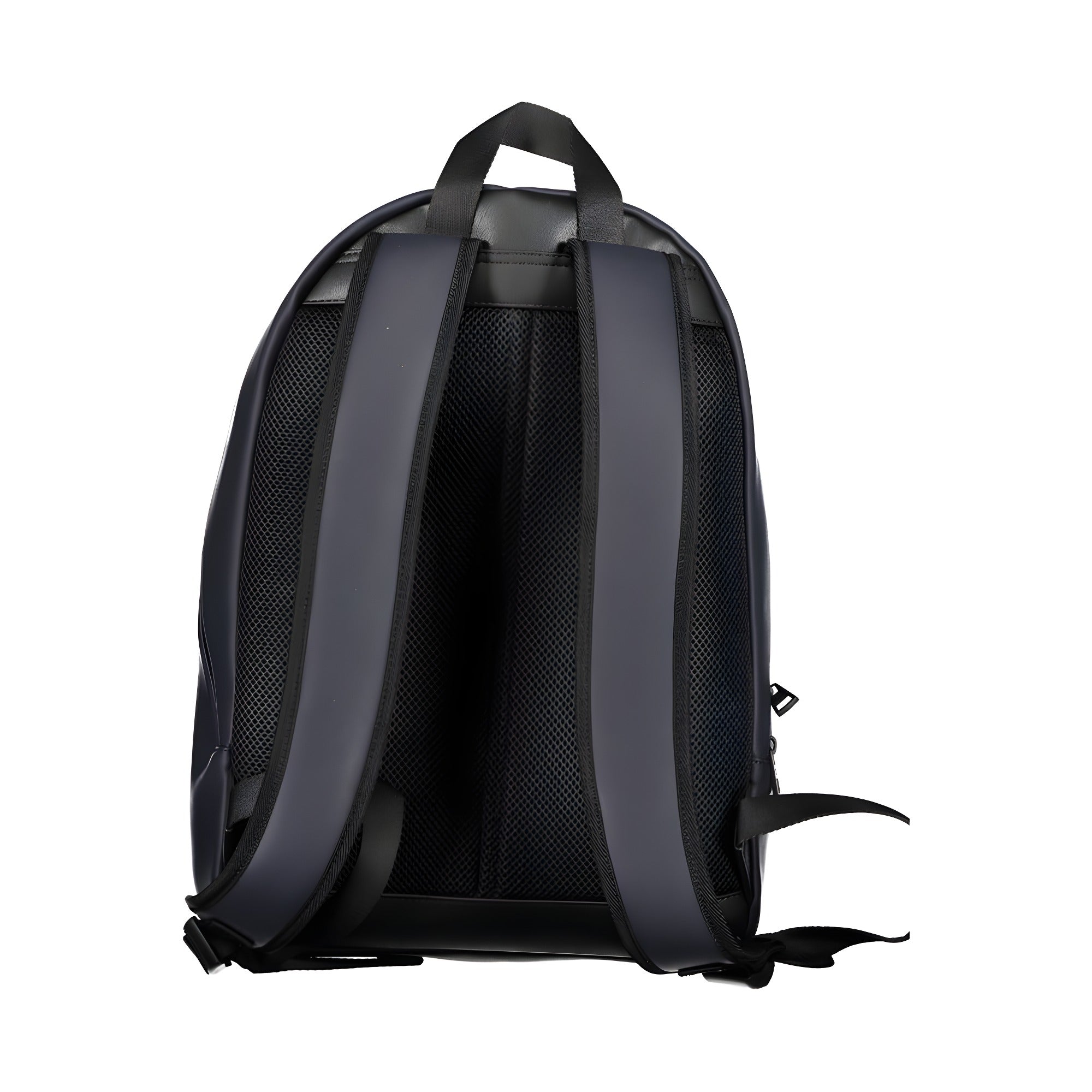 Tommy Hilfiger Blue Polyurethane Men's Backpack with Adjustable Straps