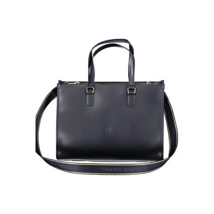 Tommy Hilfiger Blue Polyurethane Women's Bag